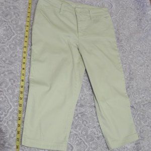 St John's Bay lime colored capris